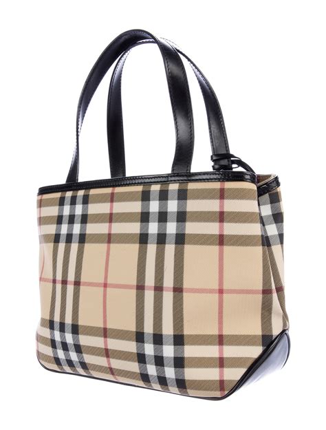 burberry small nova tote used|burberry pink nova check bag.